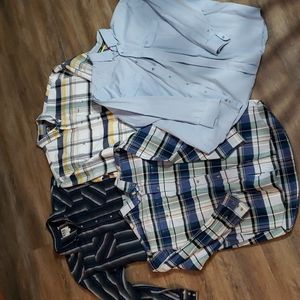 👷‍♂️Men's Work Shirt Lot. Size XL Roper, Ely Cattleman, Wrangler